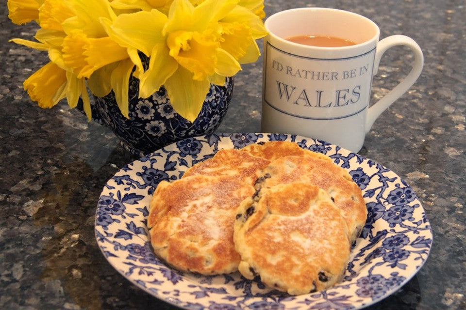 Making Welsh Cakes for St. David's Day