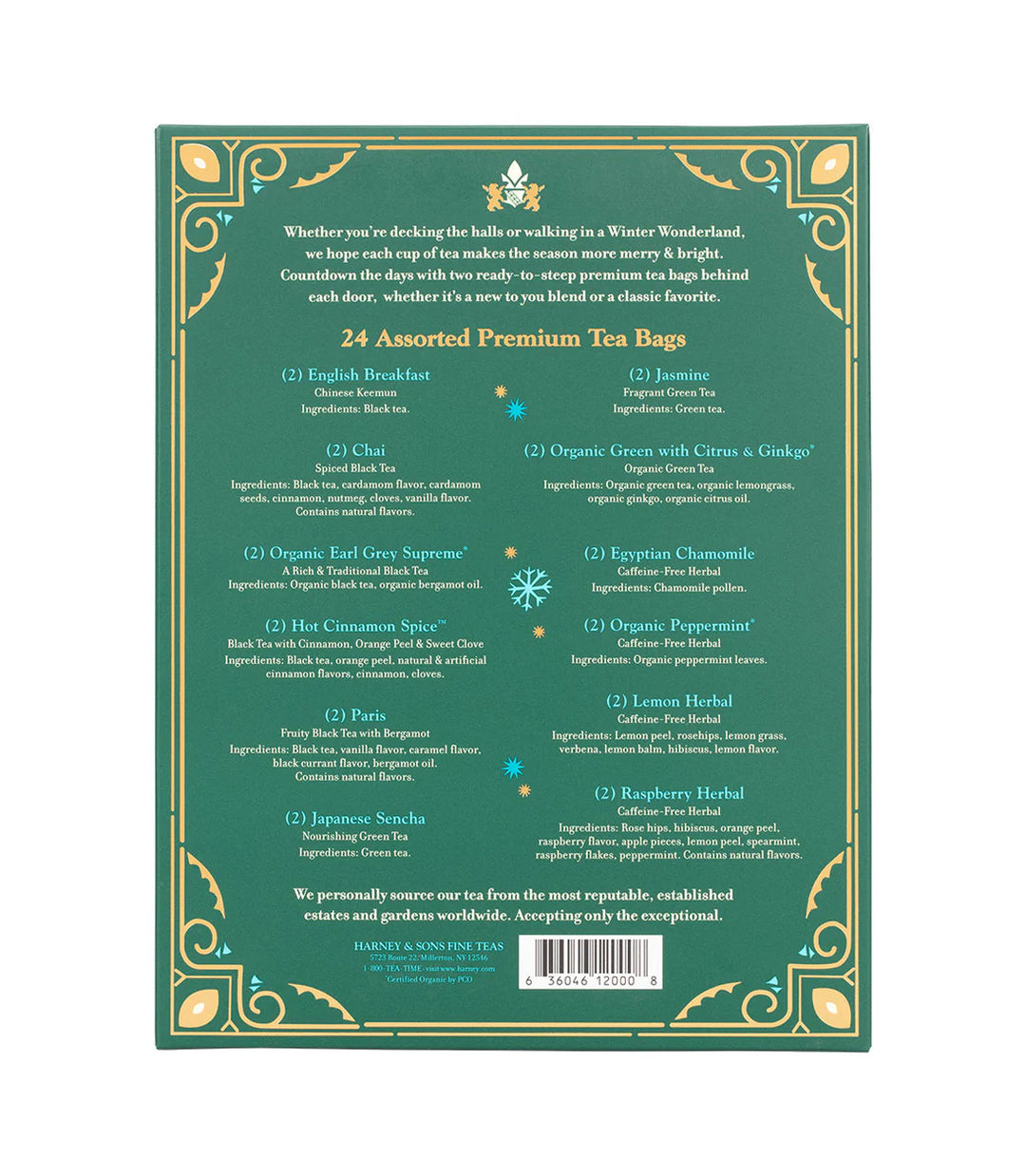 12 Days of Tea Winter Countdown