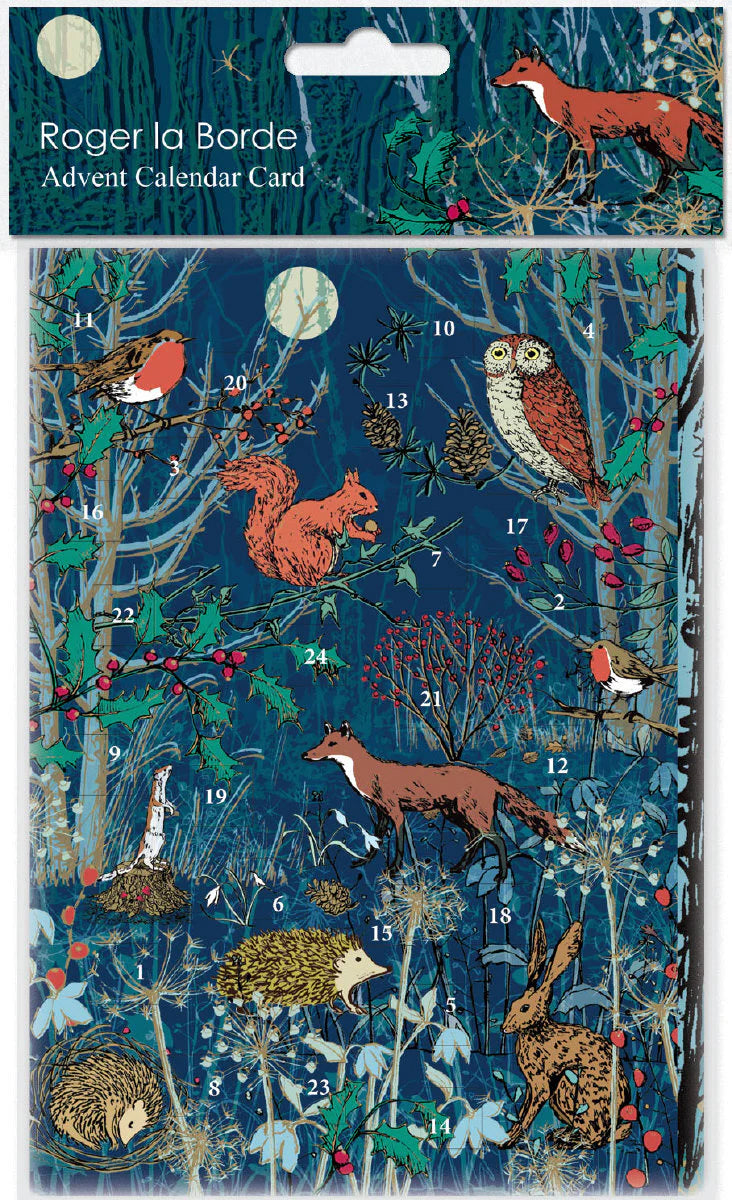Winter Animals Greeting Card | Set of 10 Winter Animals Greeting Card | Set of 10