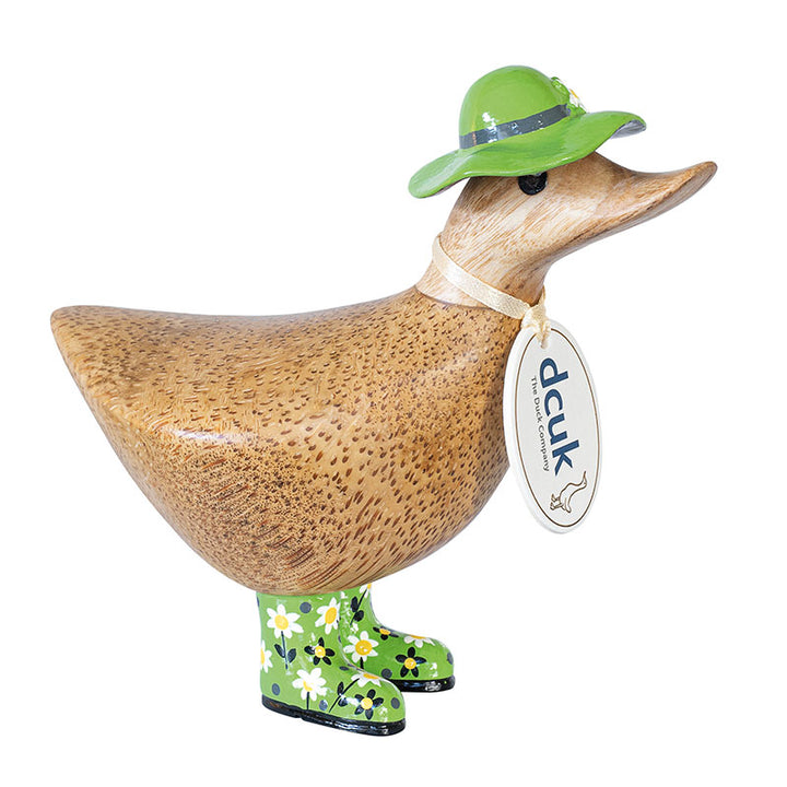 DCUK Floral Hat & Boots Ducky