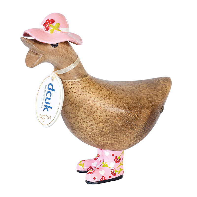 DCUK Floral Hat & Boots Ducky