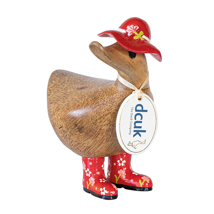 DCUK Floral Hat & Boots Ducky