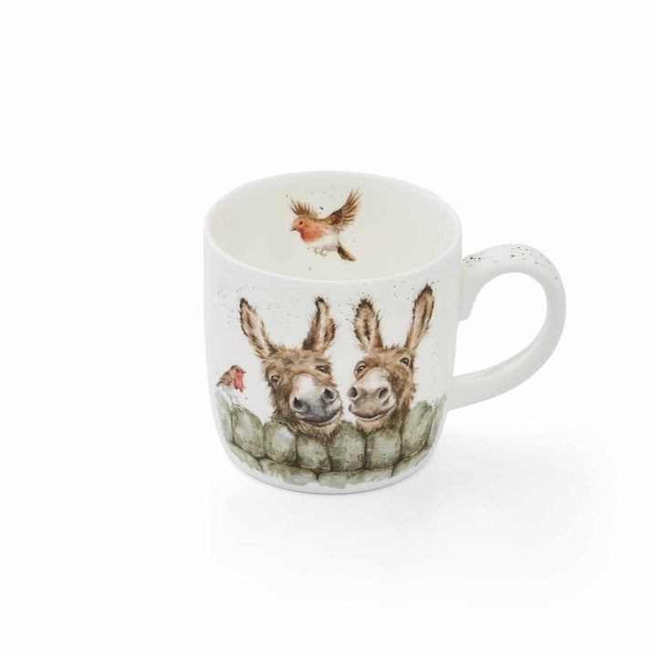 'Hee Haw' Donkey Small Bone China Mug (11oz)