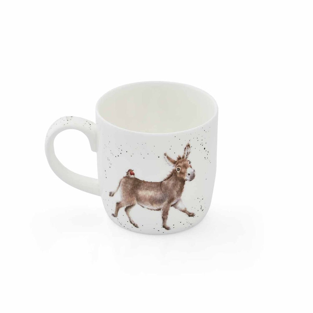 'Hee Haw' Donkey Small Bone China Mug (11oz)