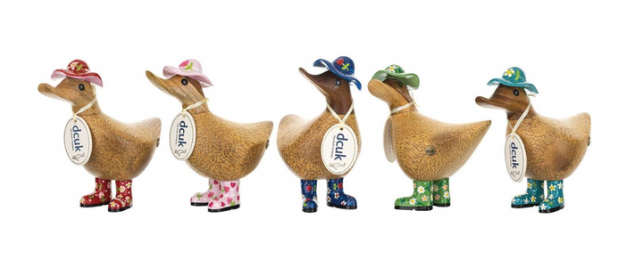 DCUK Floral Hat & Boots Ducky