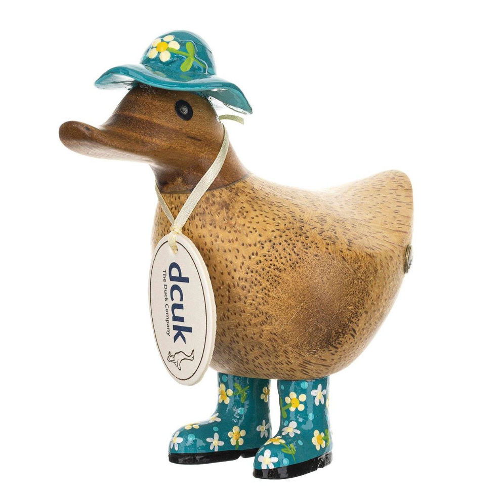 DCUK Floral Hat & Boots Ducky