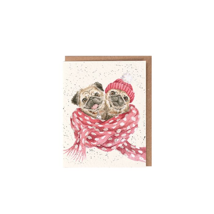 'Snug As A Pug' Christmas Gift Enclosure Card – The Bee's Knees British ...