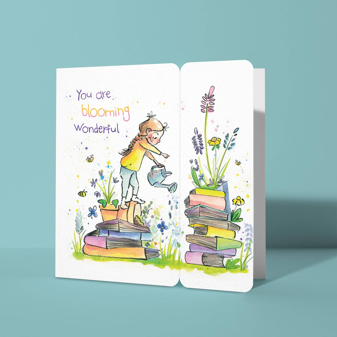 'Blooming wonderful' Keepsake Bookmark Card