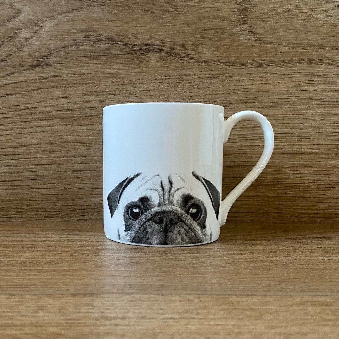 Pug Fine Bone China Mug