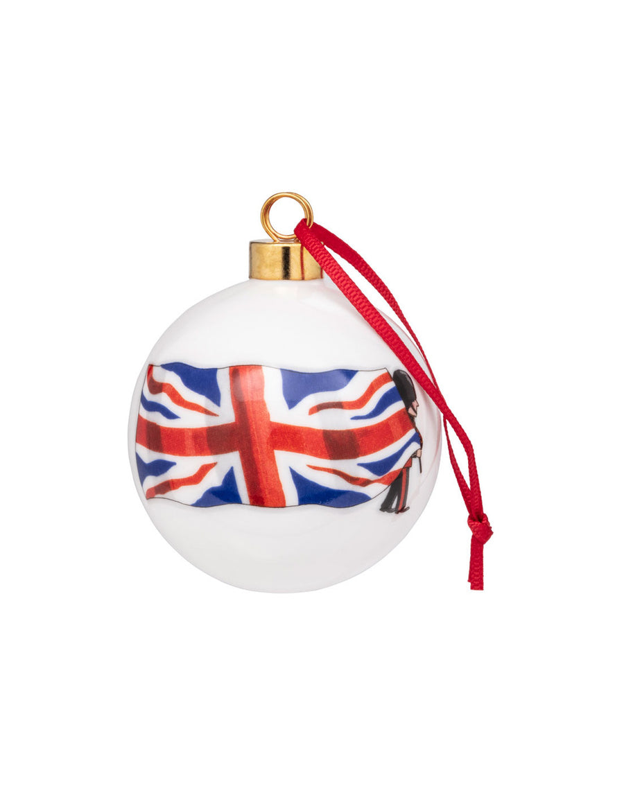 Union Jack Bauble Boxed