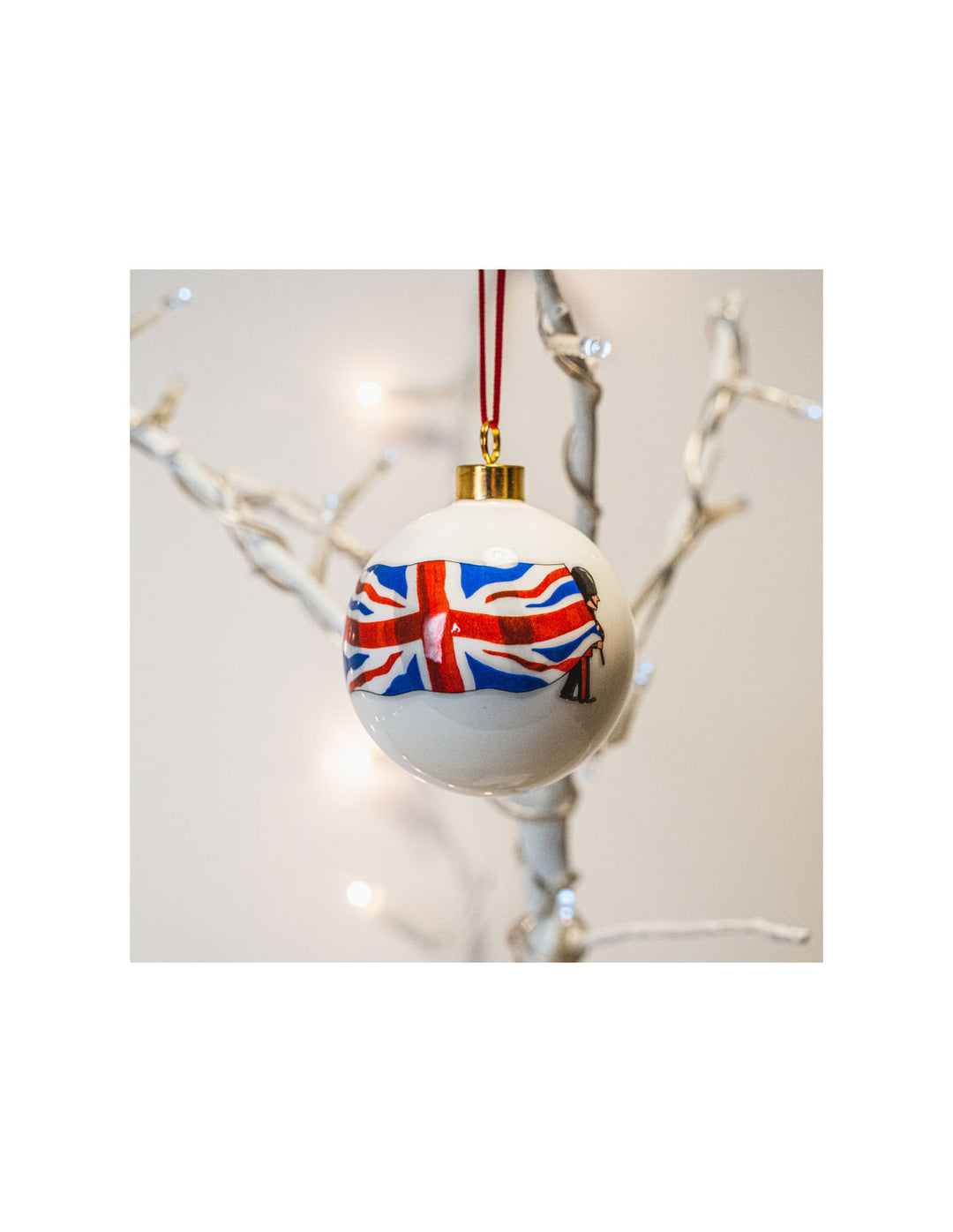 Union Jack Bauble Boxed