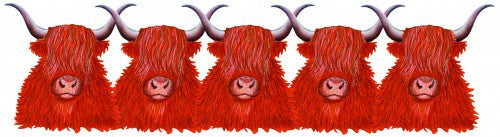 Highland Cow Mug by Moorland Pottery.