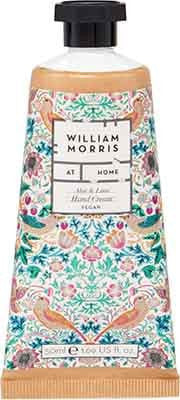 William Morris Strawberry Aloe & Lime 50ml Hand Cream by Heathcote & Ivory - Strawberry Thief