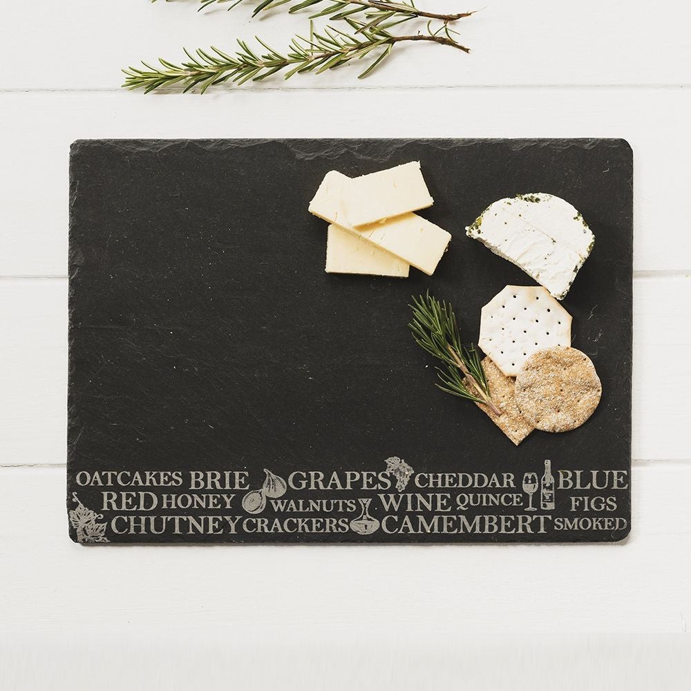 Antipasti Slate Cheese Board โ The Bee's Knees British Imports