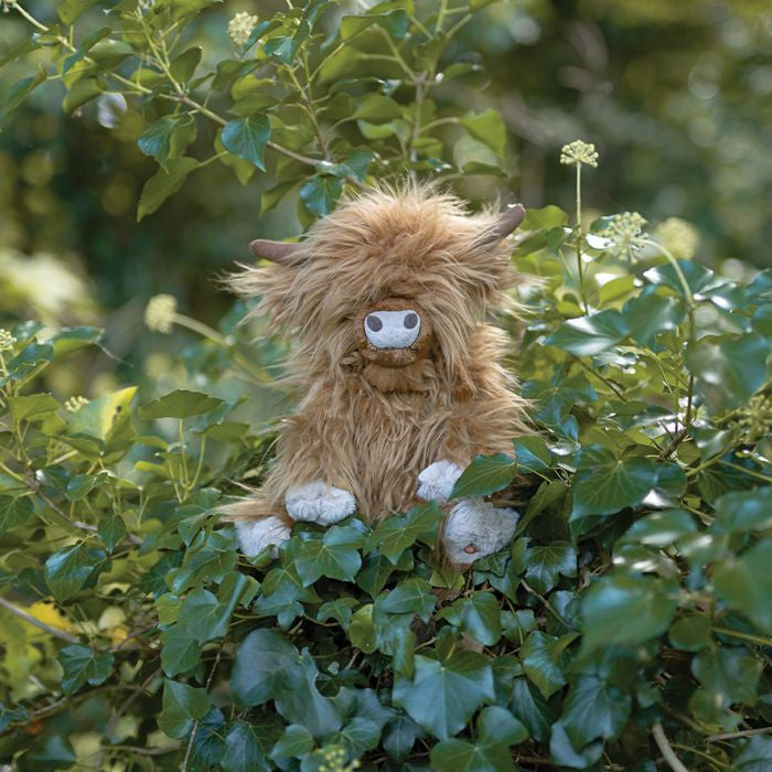 'Gordon' Highland Cow Plush Character by Wrendale Designs.