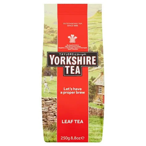 Yorkshire Tea Loose Leaf Tea 8oz – The Bee's Knees British Imports