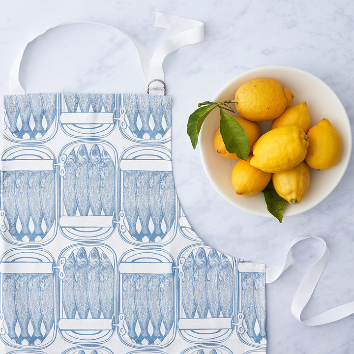 Thornback & Peel Sardine 100% Cotton Apron