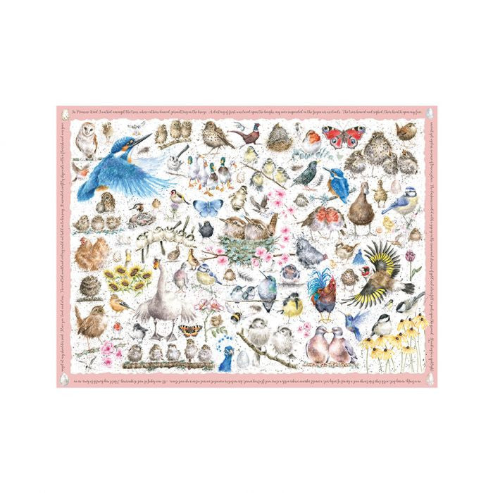 Garden Birds Jigsaw Puzzle by Wrendale Designs – The Bee's Knees British  Imports