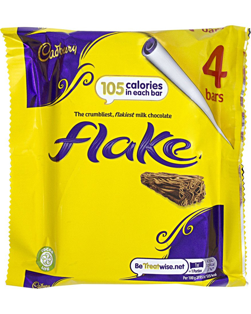 Cadbury Flake 4 Bars