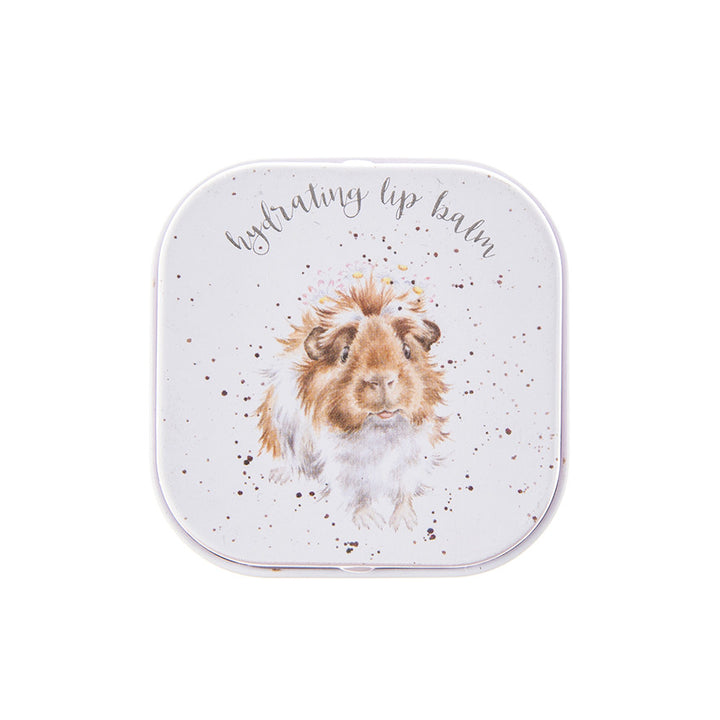 Mini Lip Balm Tin from Wrendale Designs. Made in the UK - Guinea Pig