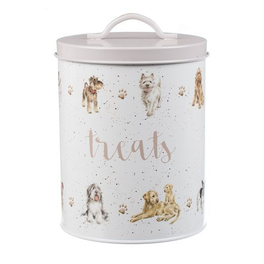 Small dog treat tin 2025