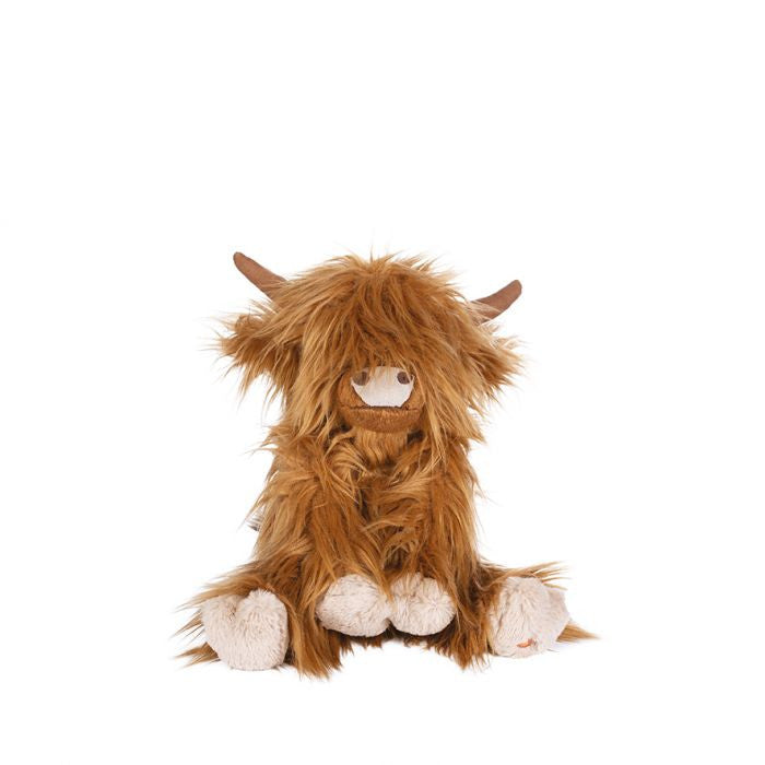 'Gordon' Highland Cow Plush Character by Wrendale Designs.