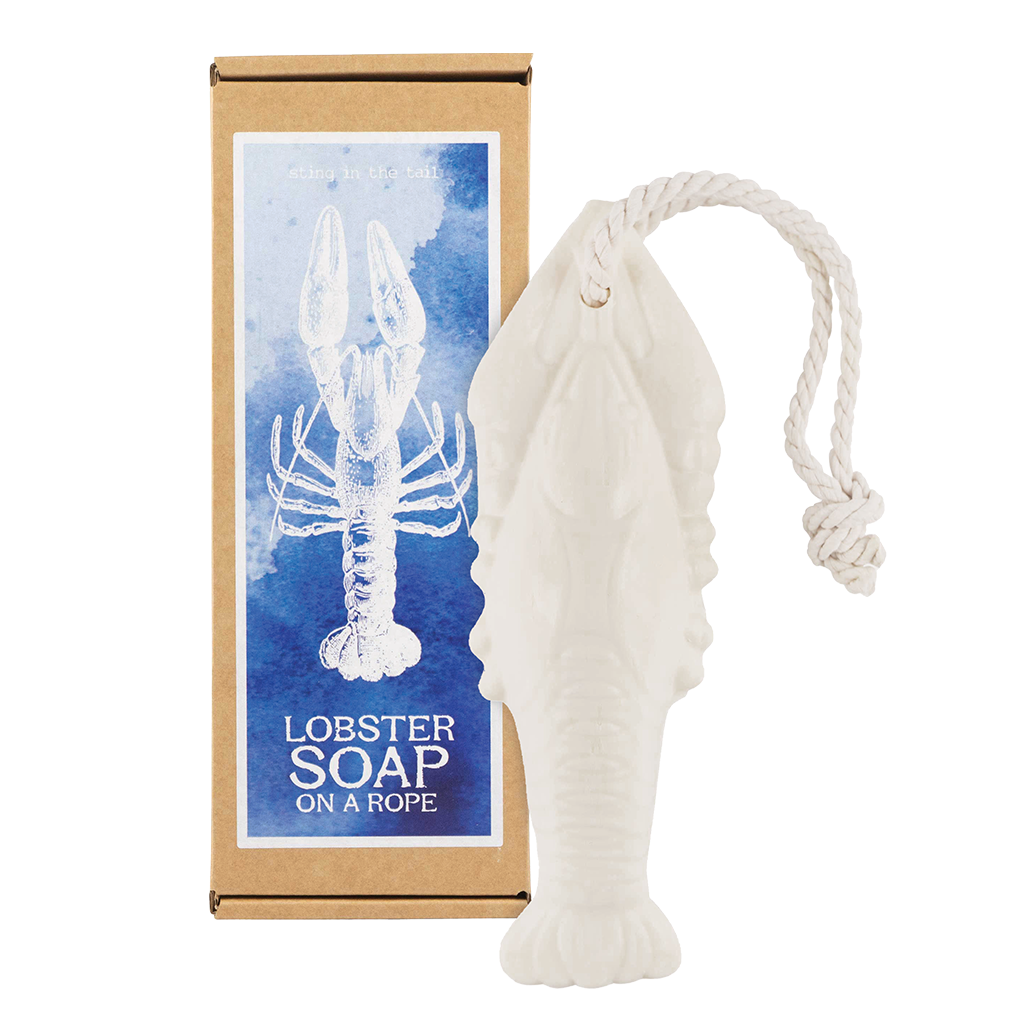 Blue Label Lobster Soap on a Rope 200g