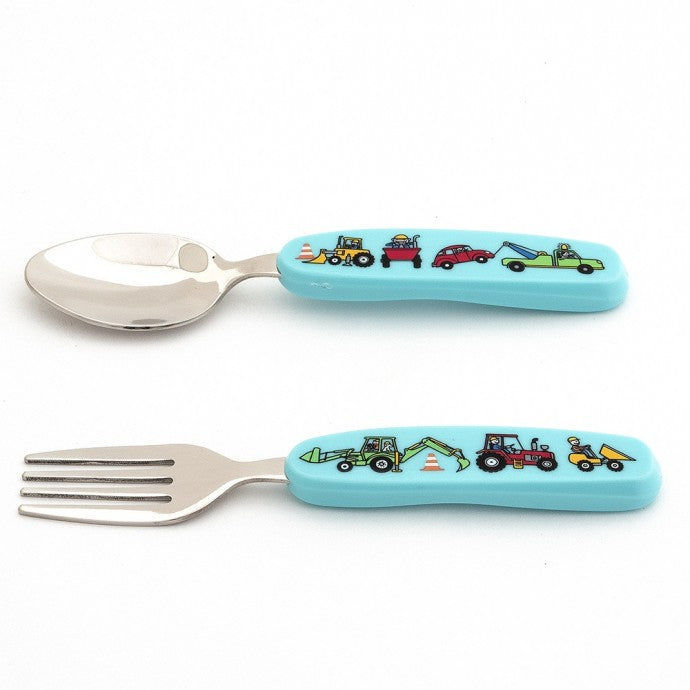 Trucks Kids Fork & Spoon Set