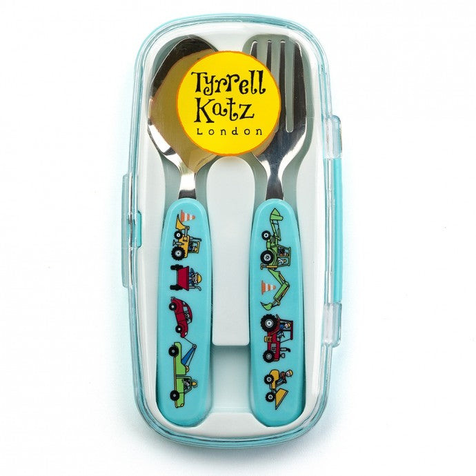 Trucks Kids Fork & Spoon Set