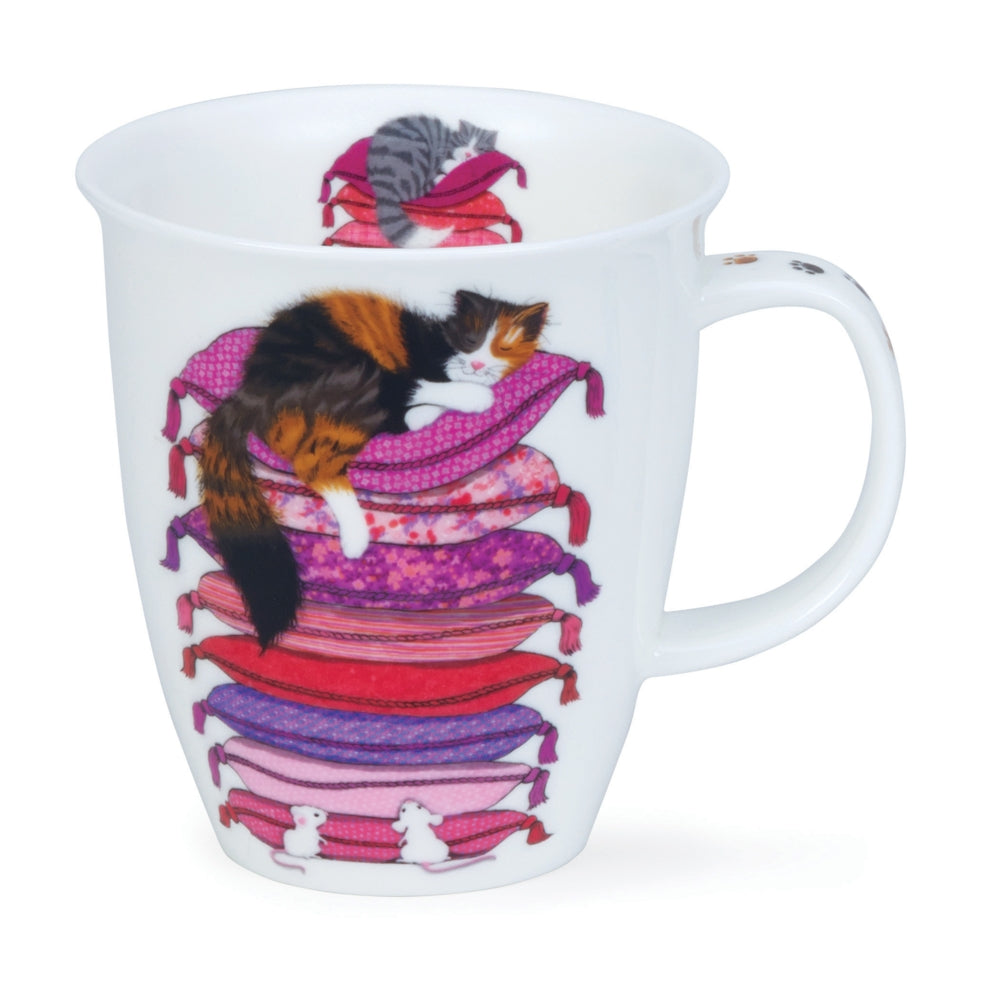 Nevis Sleepy Cat Mugs