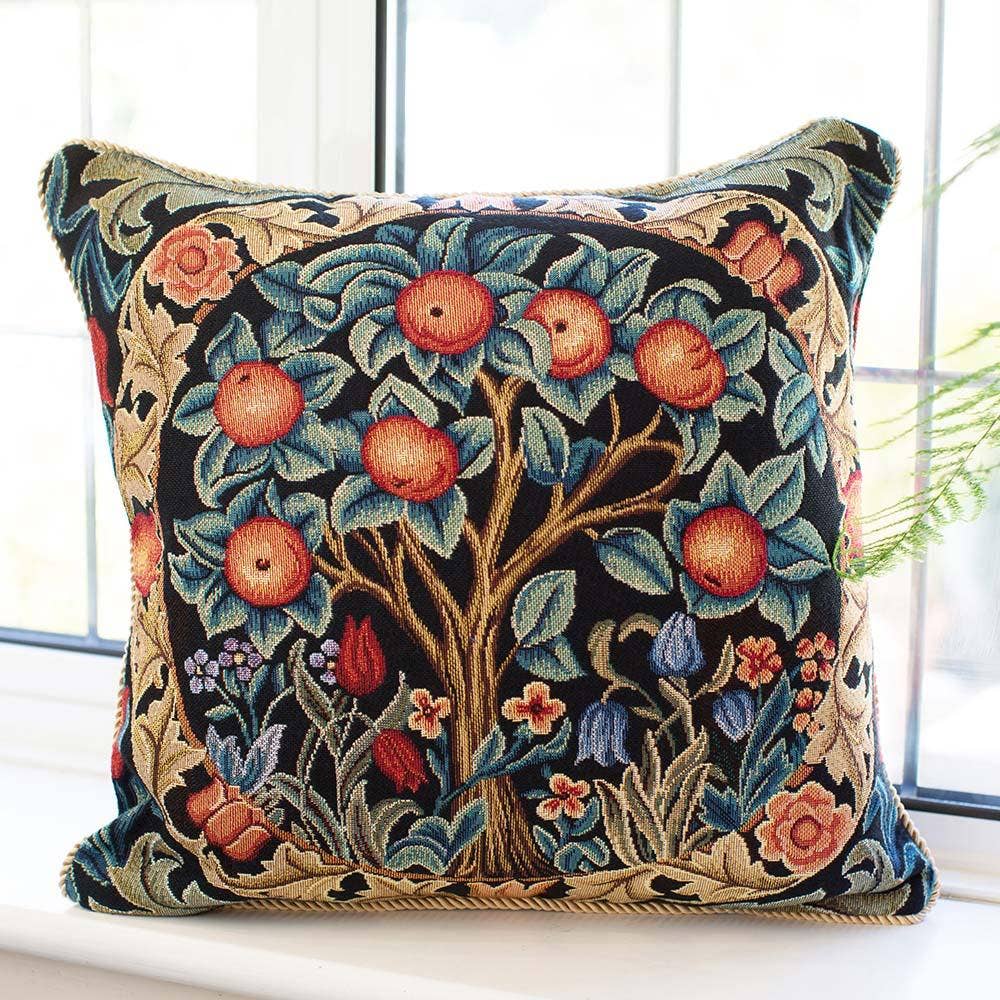 William Morris Orange Tree Pillow