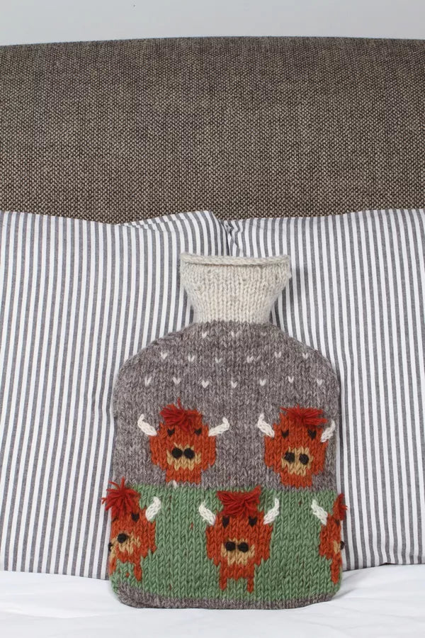 Herd Of Highland Cow Hot Water Bottle