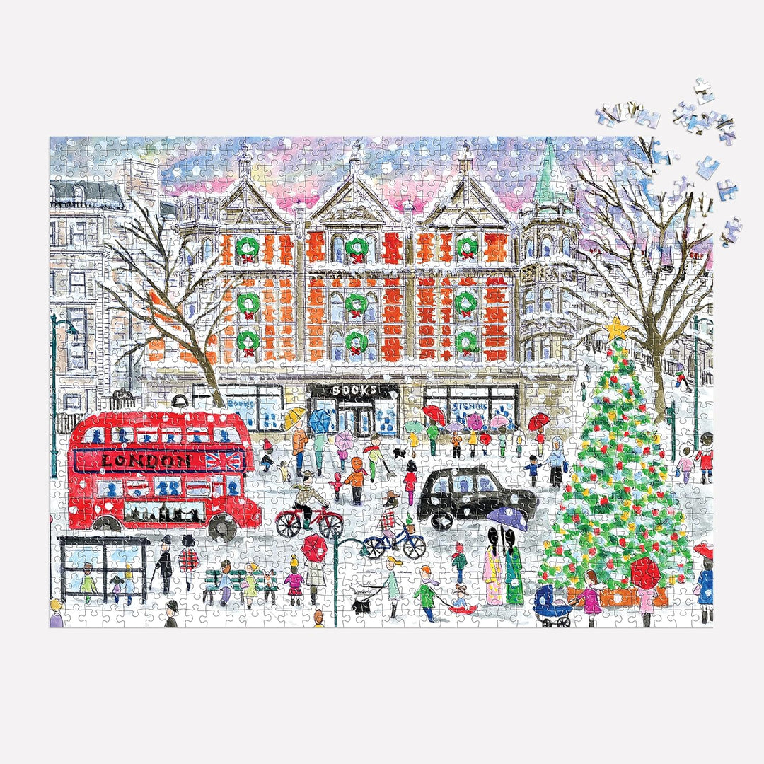 Christmas In London 1000 Piece Jigsaw Puzzle