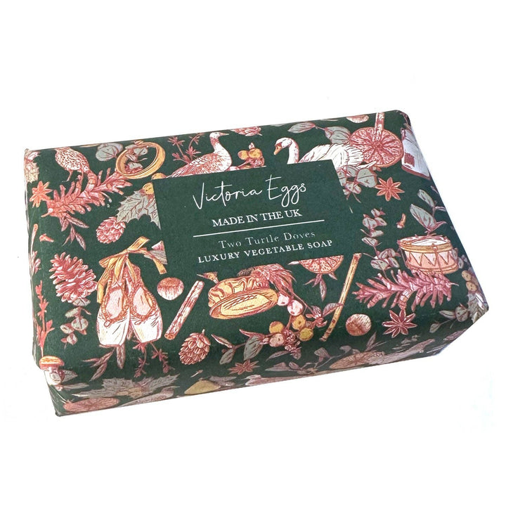 Two Turtle Doves Soap Bar - Winter Flowers