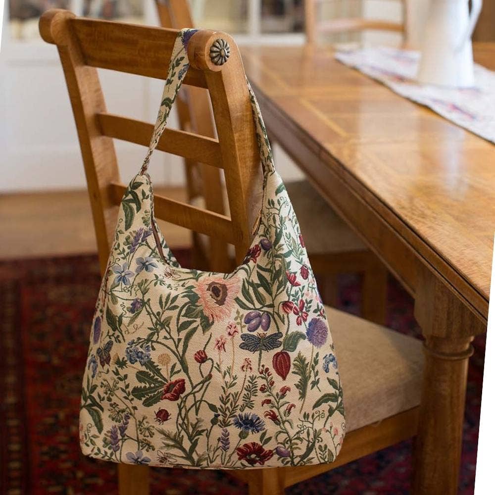 Morning Garden Hobo Bag