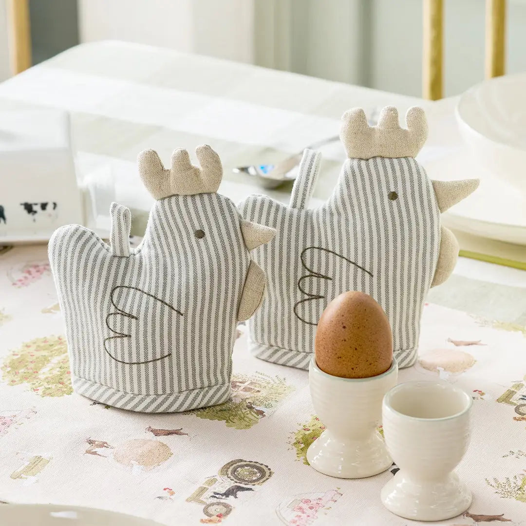 Chicken Stripe Egg Cosy