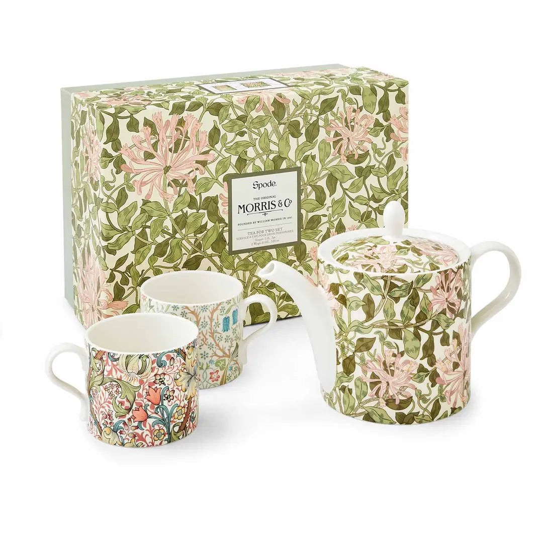 William Morris Co. Teapot & Mug Set by Spode