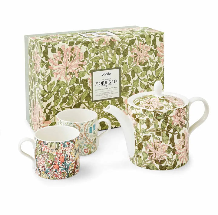 William Morris Co. Teapot & Mug Set by Spode