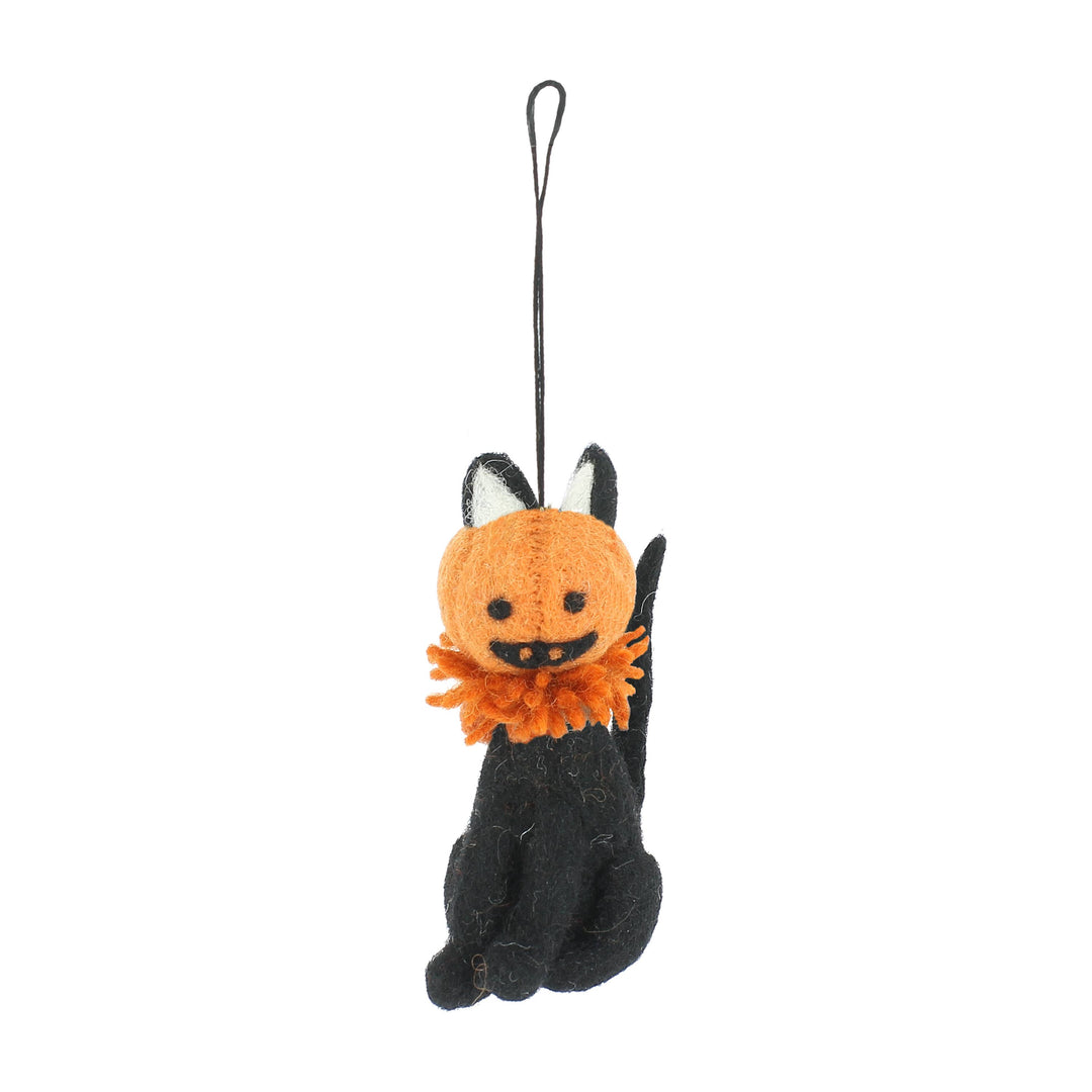 Halloween Cat-O-Lantern Hanging Decoration