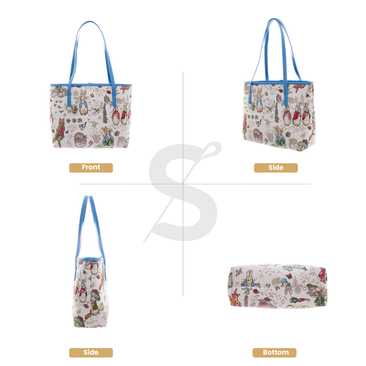 Peter Rabbit College Tote Bag