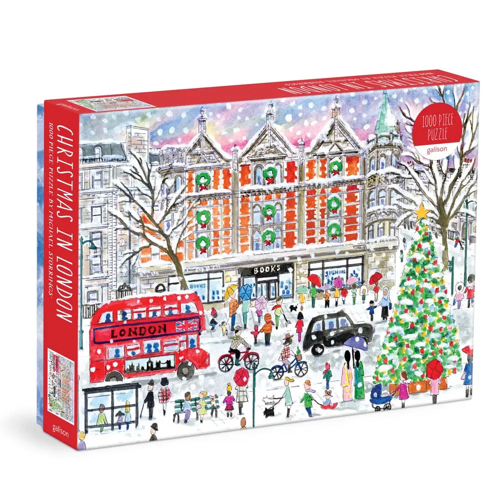 Christmas In London 1000 Piece Jigsaw Puzzle