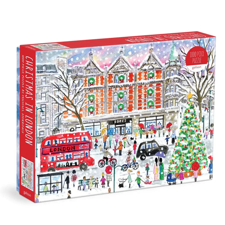 Christmas In London 1000 Piece Jigsaw Puzzle