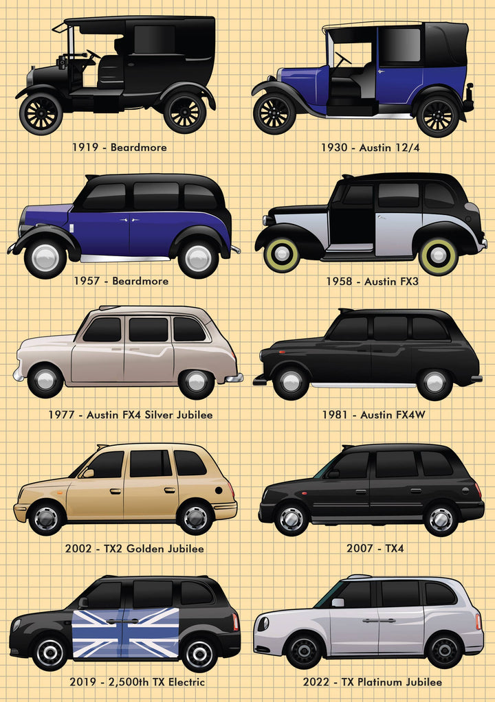 London Taxis Softback Notebook