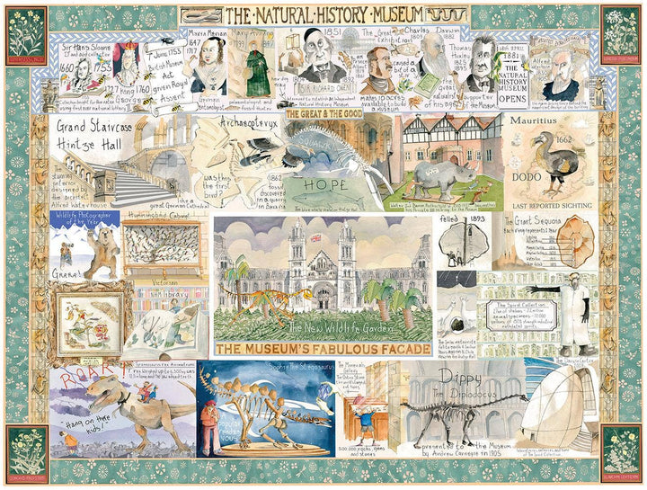 Natural History Museum 1000 Piece Jigsaw by Tim Bulmer