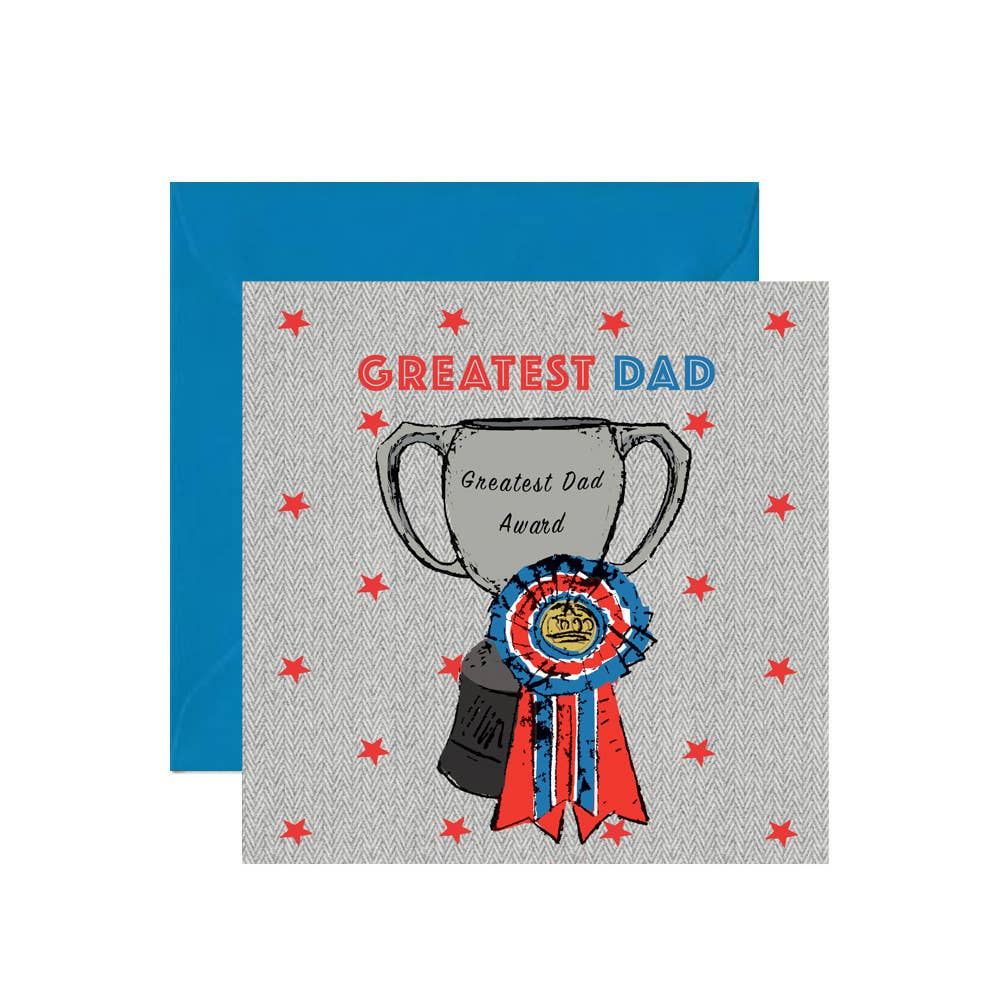 'Greatest Dad Award' Father's Day Card