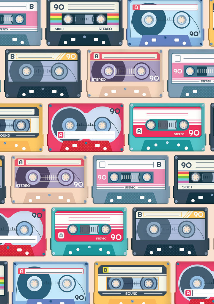 Cassettes Softback Notebook