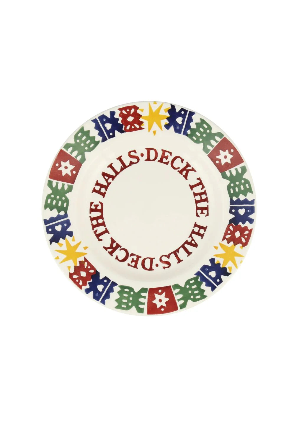 Christmas Crackers 8 1/2 inch plate