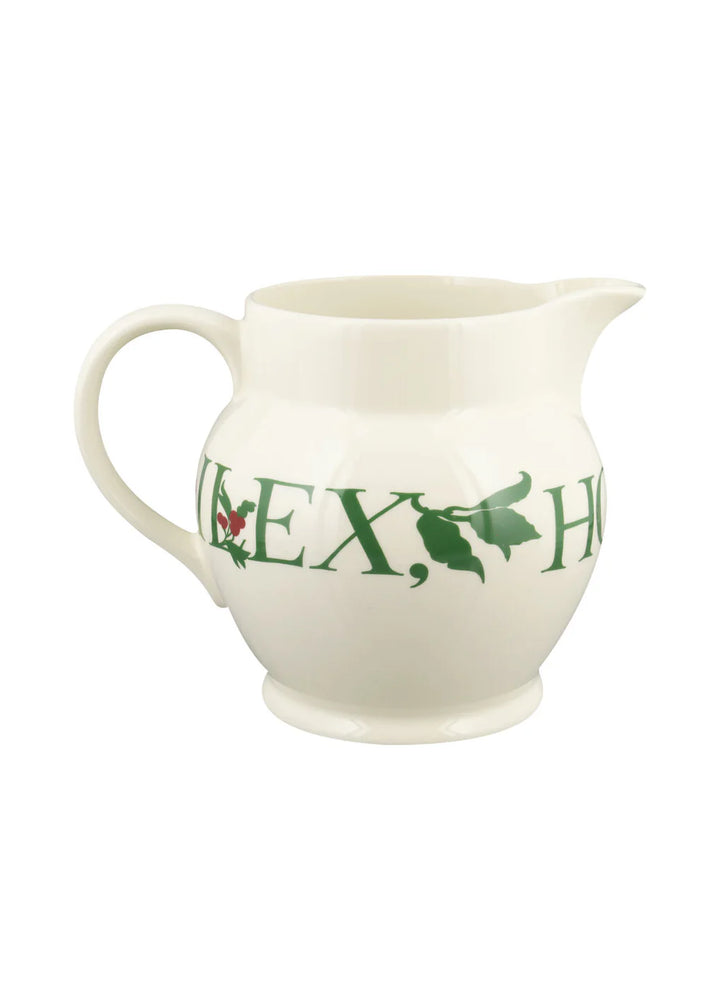 Christmas Toast Holly and Ivy 3 Pint Jug