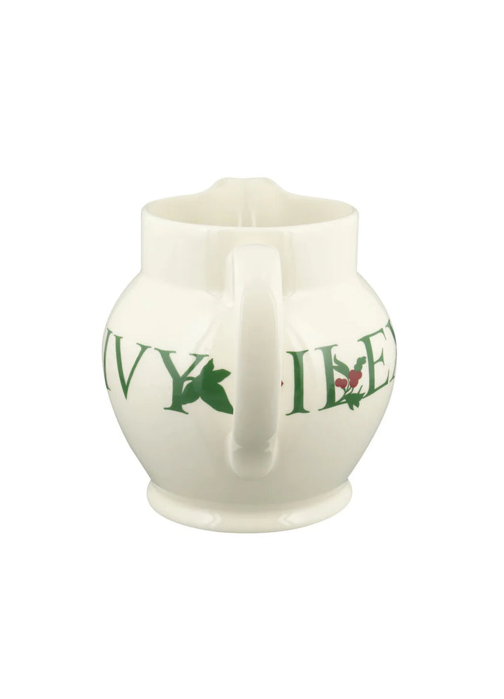 Christmas Toast Holly and Ivy 3 Pint Jug