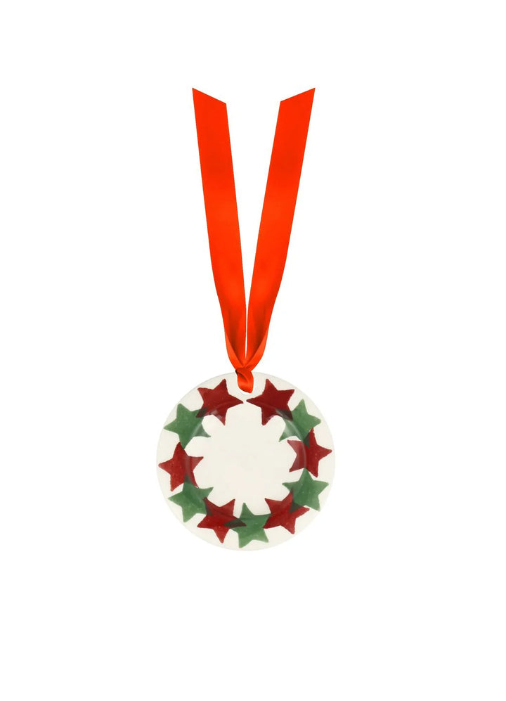 Christmas Stars Tiny Plate Decoration Boxed